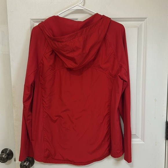 Cutter & Buck women’s adapt eco fit full highbred zip hoodie Jacket size XL red - Picture 4 of 6